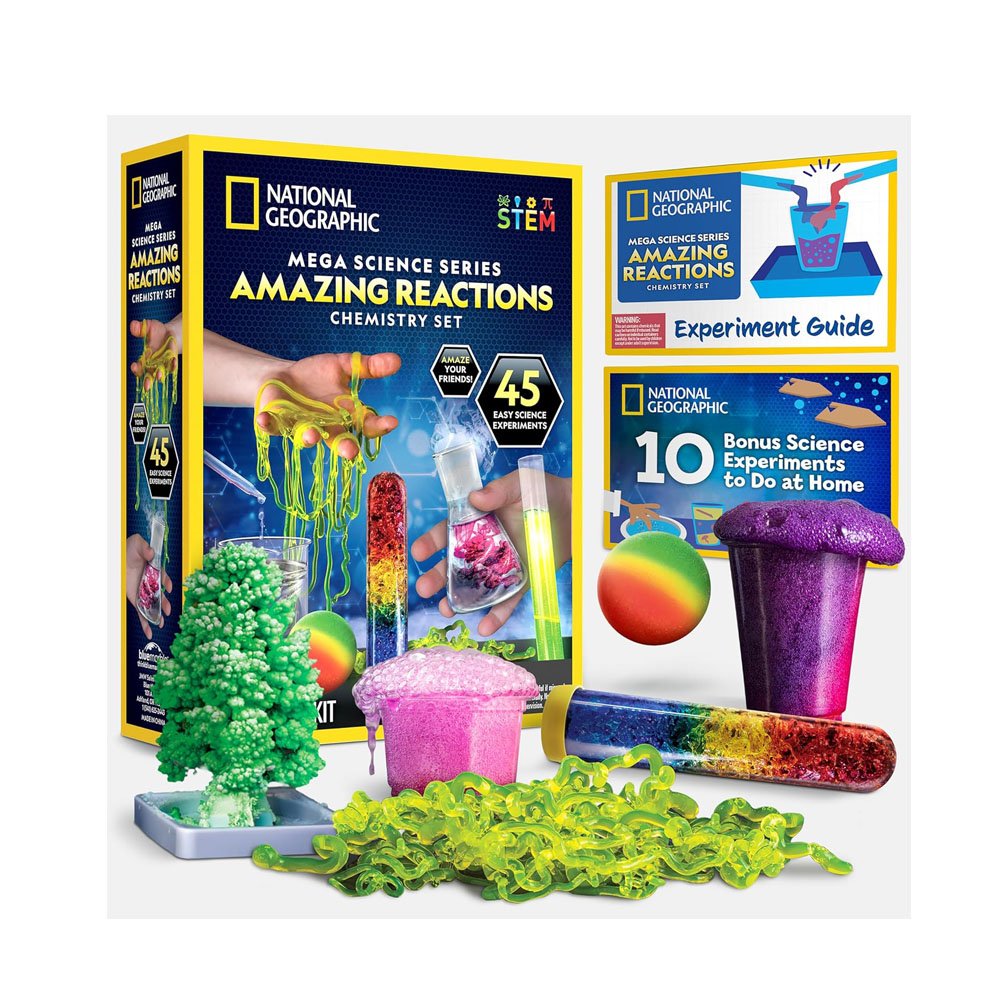 natt.jpg NATIONAL GEOGRAPHIC Amazing Chemistry Set - Image 1